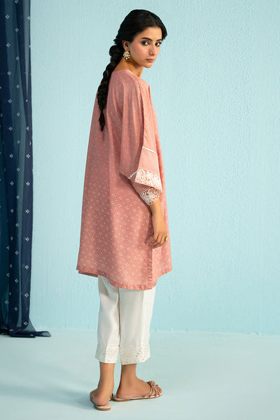 Cross Stitch | Basic Pret | Pink Salt Printed Lawn Shirt