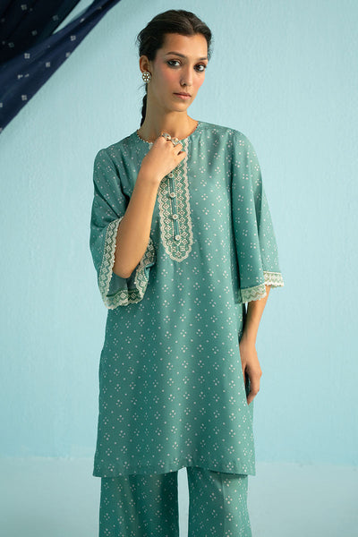 Cross Stitch | Basic Pret | Ivy Jade-2PC (Shirt & Trouser)