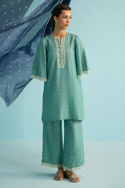 Cross Stitch | Basic Pret | Ivy Jade-2PC (Shirt & Trouser)