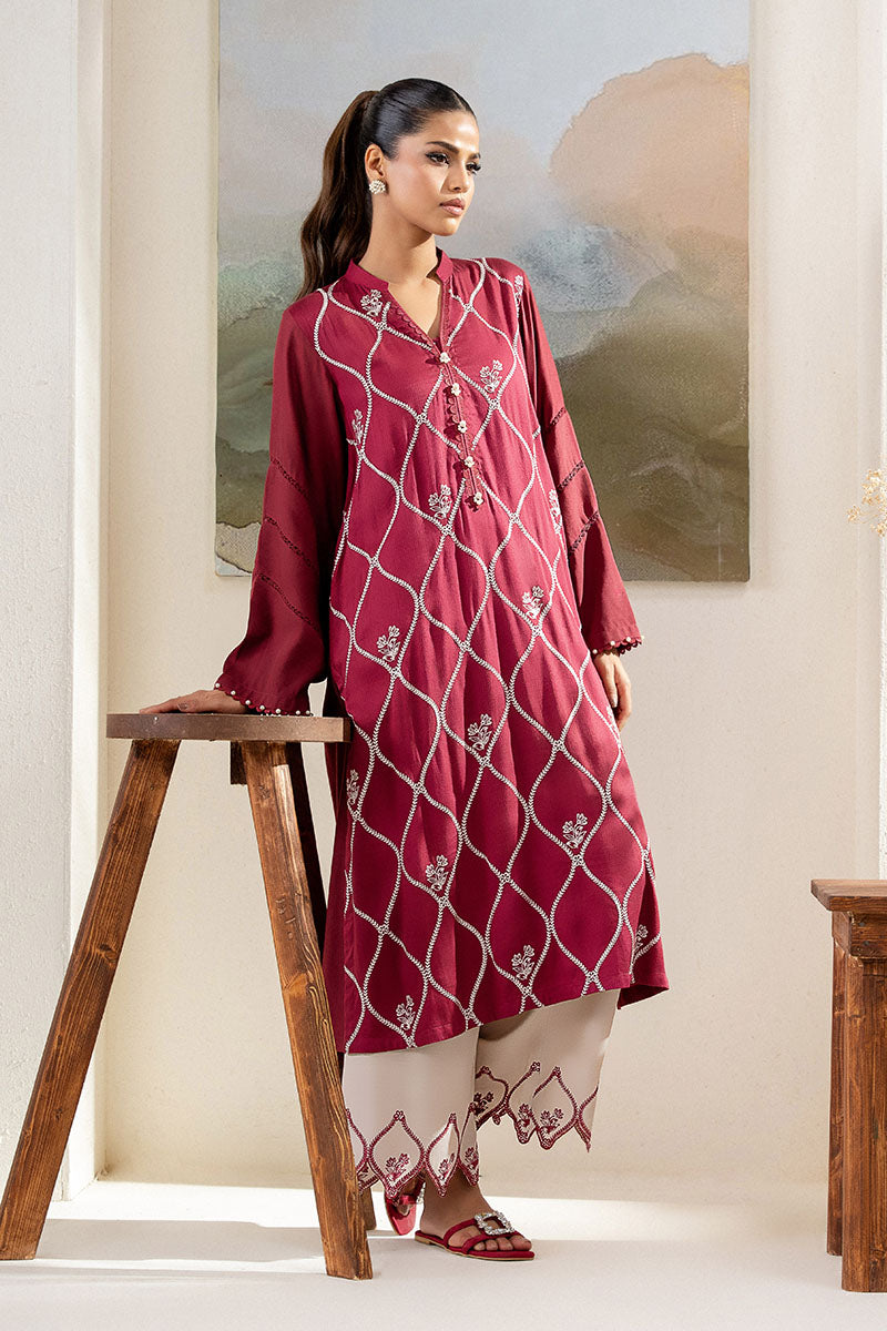 Cross Stitch | Exclusive Pret | Royal Bliss-2PC (Shirt & Trouser)-1