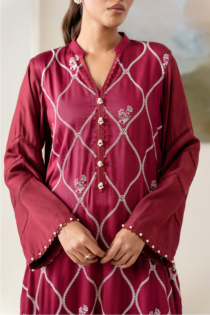 Cross Stitch | Exclusive Pret | Royal Bliss-2PC (Shirt & Trouser)-6