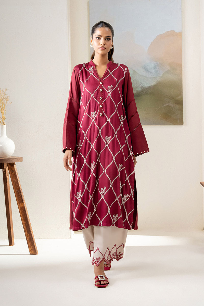 Cross Stitch | Exclusive Pret | Royal Bliss-2PC (Shirt & Trouser), image 3