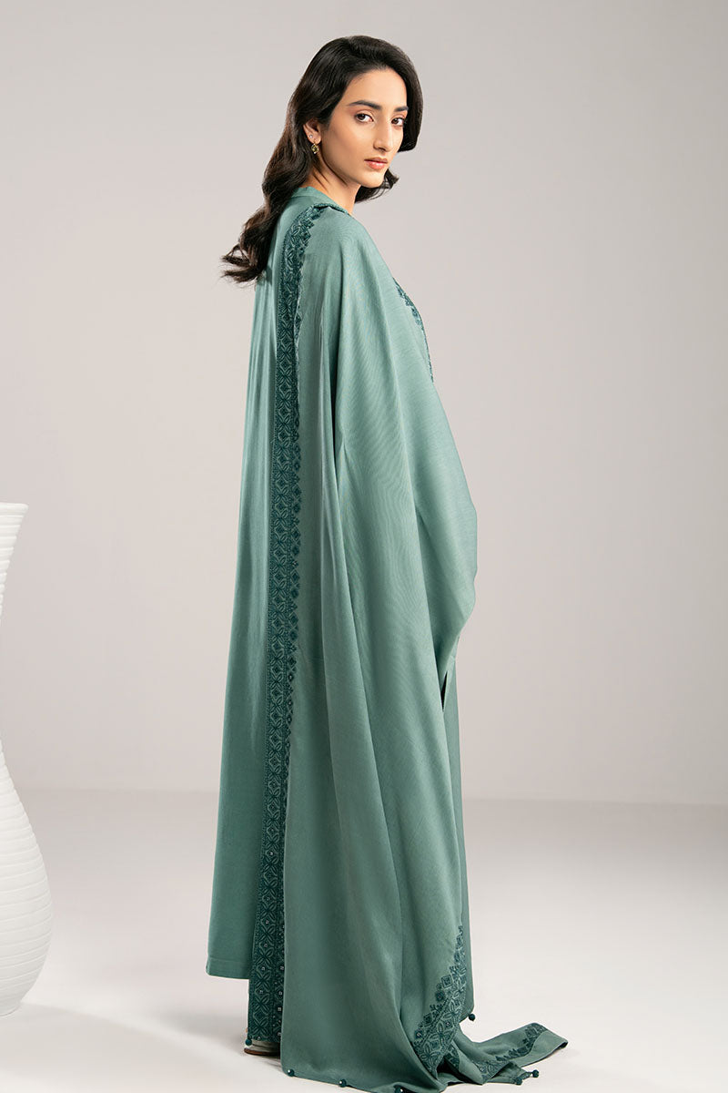 Cross Stitch | Exclusive Pret | Deep Ocean-2PC(Shirt & Duppata), image 6