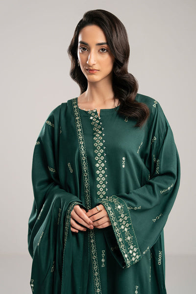 Cross Stitch | Exclusive Pret | Green Drop-2PC(Shirt & Duppata)