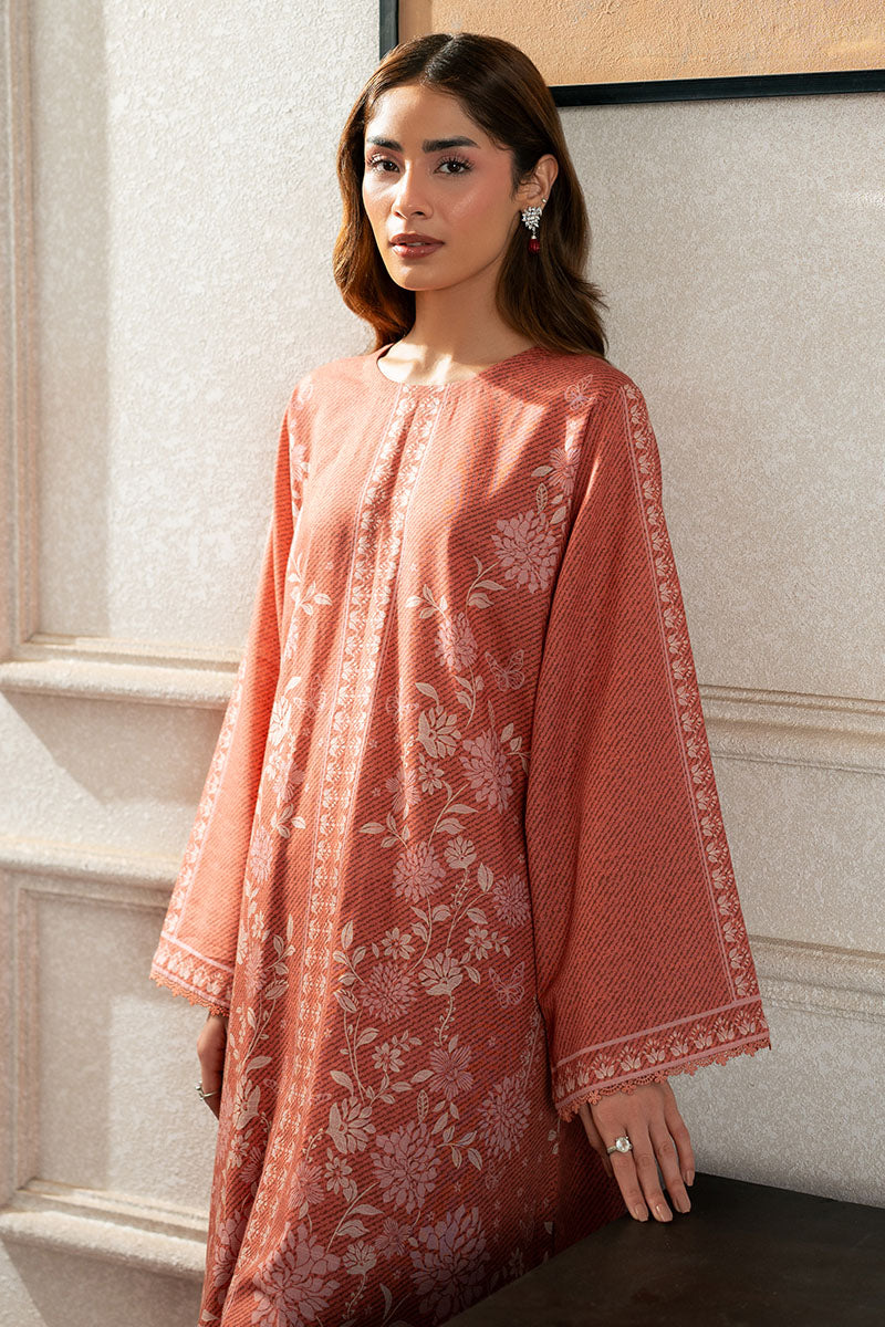 Cross Stitch | Basic Pret | Rosewoood Dream-2PC (Shirt & Trouser)-3
