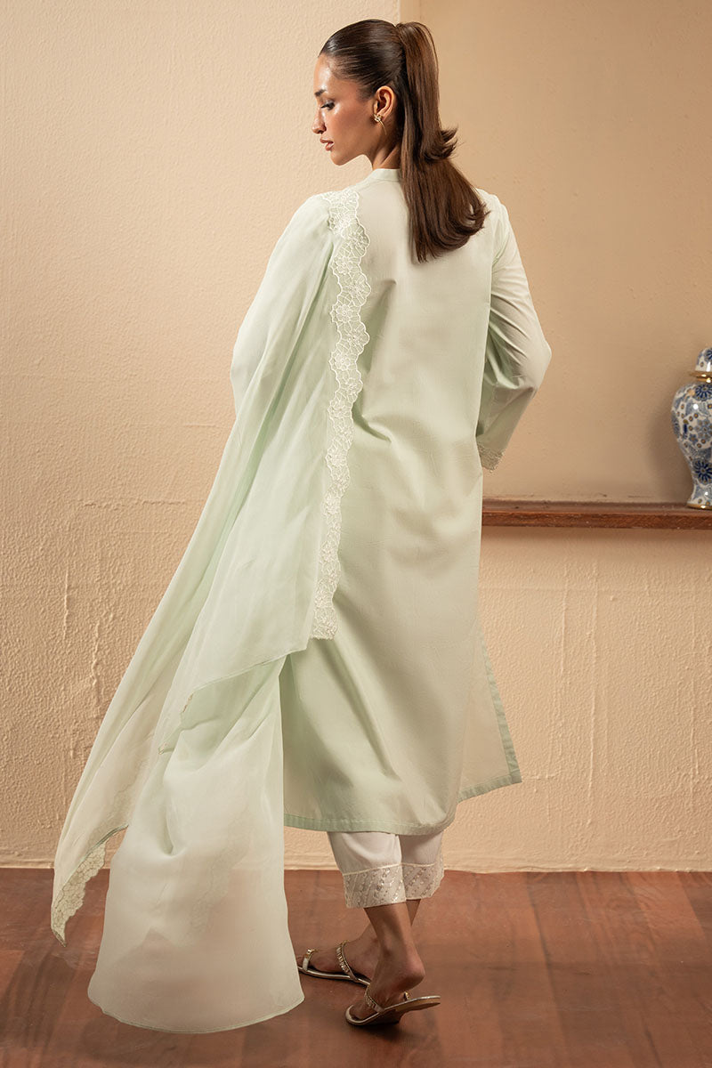 Cross Stitch | Exclusive Pret | Forest Hue-2PC (Shirt & Dupatta), image 6