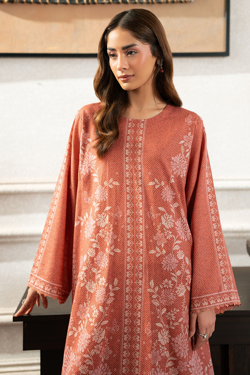 Cross Stitch | Basic Pret | Rosewoood Dream-2PC (Shirt & Trouser)-5