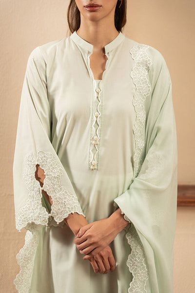 Cross Stitch | Exclusive Pret | Forest Hue-2PC (Shirt & Dupatta)