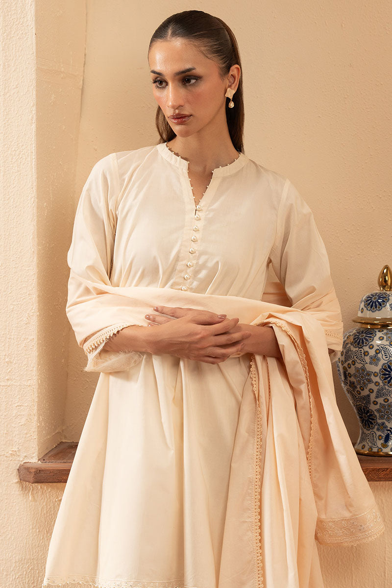 Cross Stitch | Exclusive Pret | Pearl Blush-2PC (Shirt & Dupatta), image 4