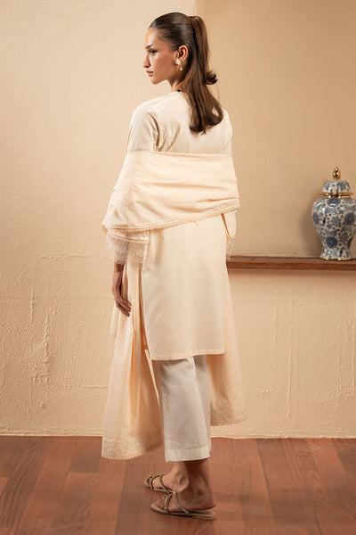 Cross Stitch | Exclusive Pret | Pearl Blush-2PC (Shirt & Dupatta)