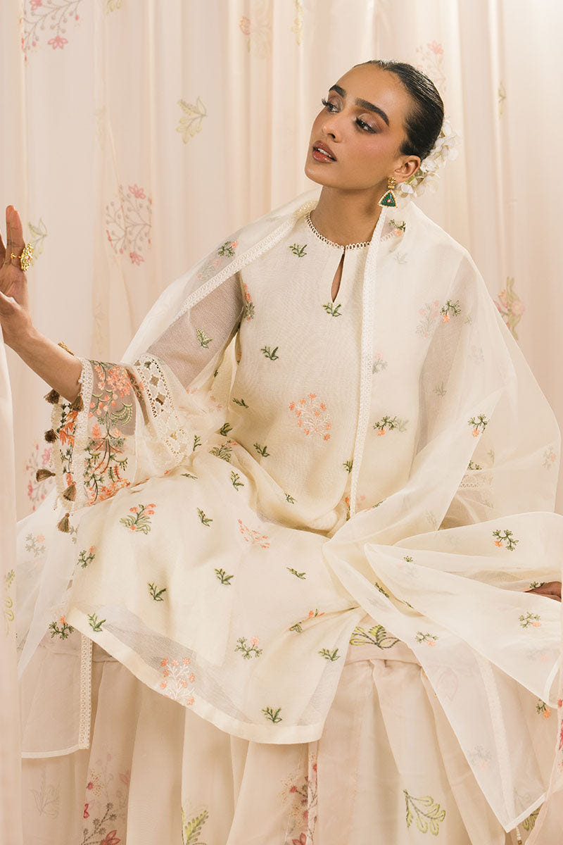 Cross Stitch | Exclusive Pret | Ditsy Haze-2PC (Shirt & Dupatta)