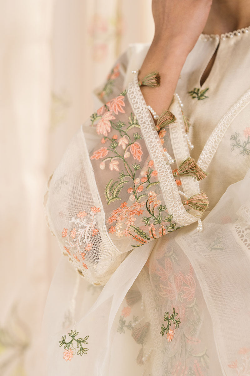 Cross Stitch | Exclusive Pret | Ditsy Haze-2PC (Shirt & Dupatta), image 4