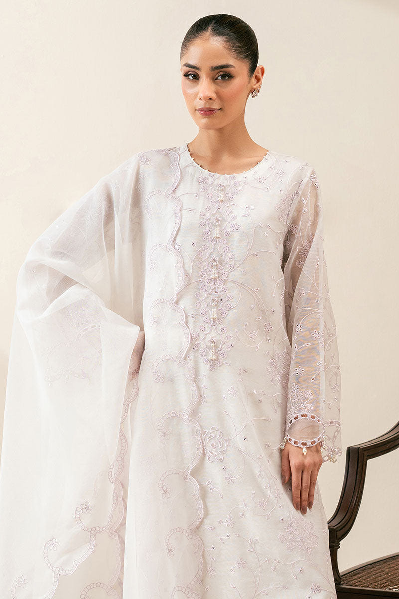 Cross Stitch | Exclusive Pret | Lilac Dew-2PC (Shirt & Dupatta)