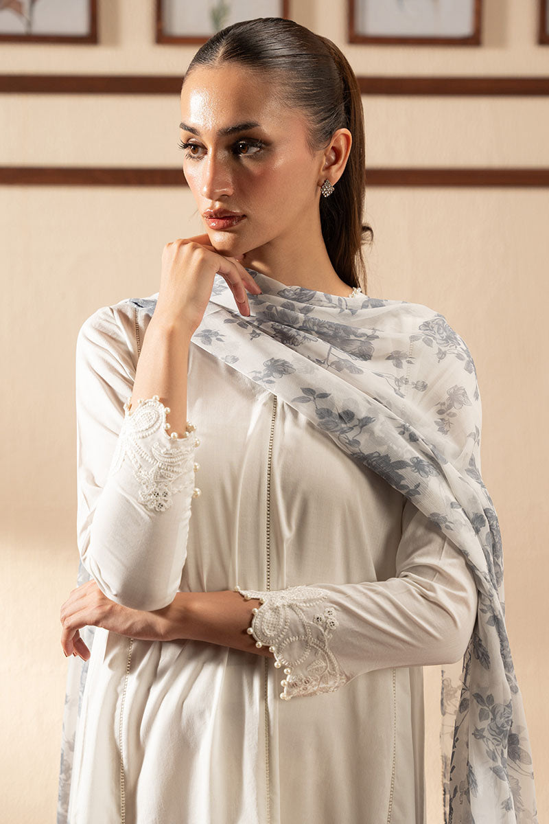 Cross Stitch | Exclusive Pret | Sand Dollar-2PC (Shirt & Dupatta)-1