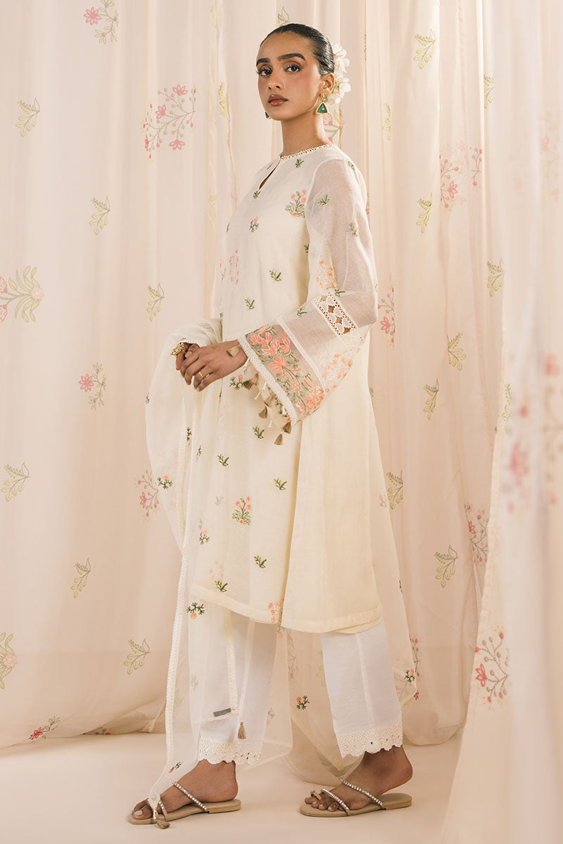 Cross Stitch | Exclusive Pret | Ditsy Haze-2PC (Shirt & Dupatta), image 5