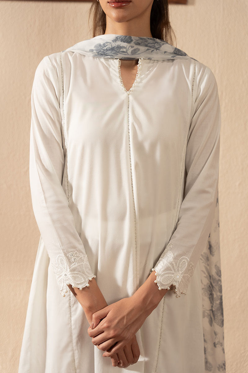 Cross Stitch | Exclusive Pret | Sand Dollar-2PC (Shirt & Dupatta)-3