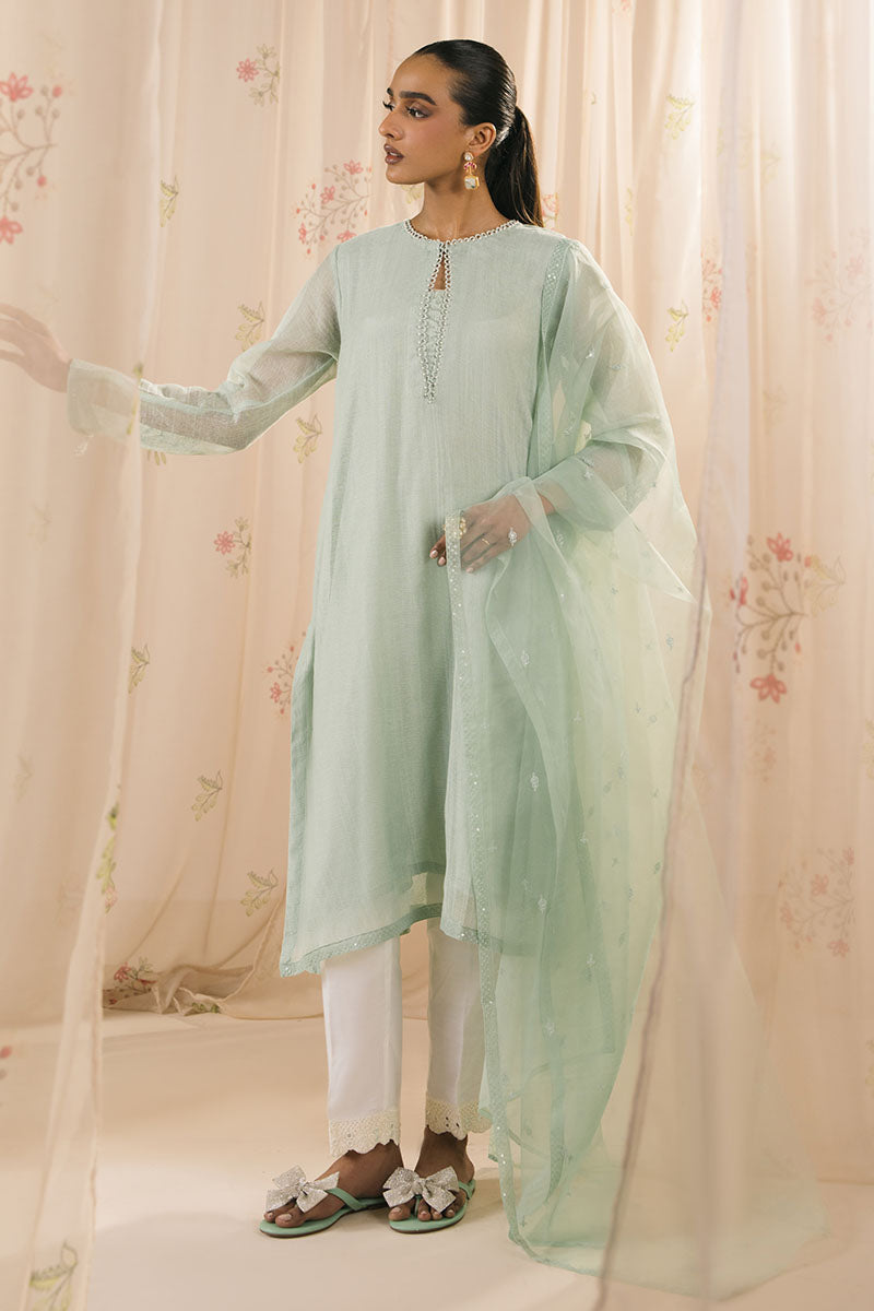 Cross Stitch | Exclusive Pret | Traquil Lush-2PC (Shirt & Dupatta), image 3