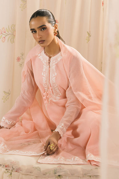 Cross Stitch | Exclusive Pret | Coral Gleam-2PC (Shirt & Dupatta)