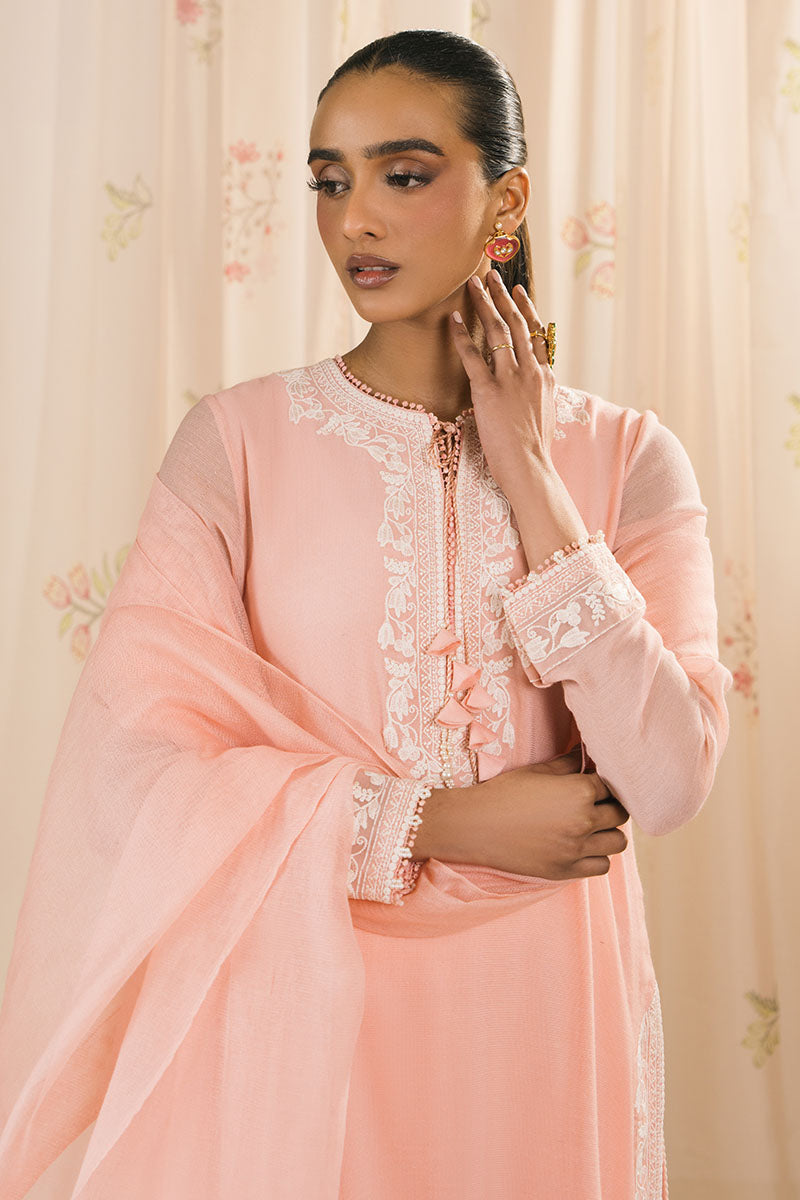 Cross Stitch | Exclusive Pret | Coral Gleam-2PC (Shirt & Dupatta)-4