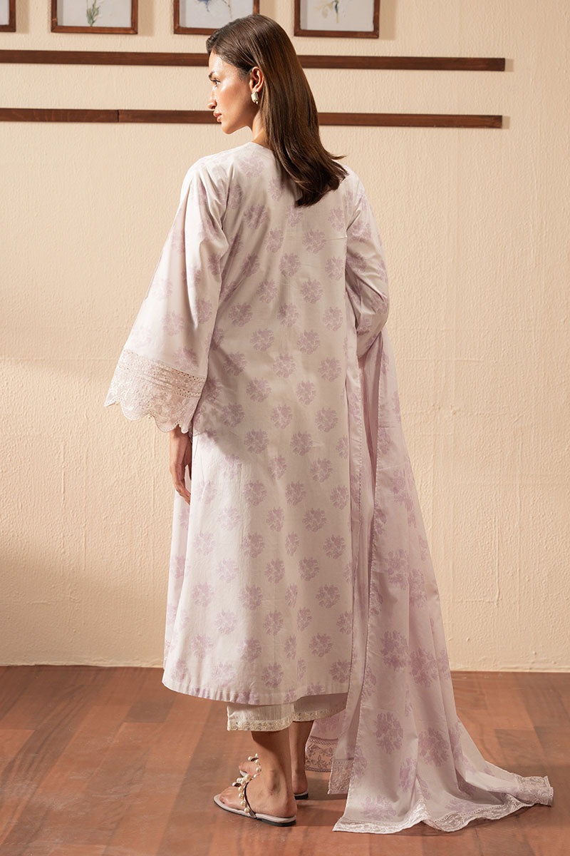 Cross Stitch | Exclusive Pret | Lilac Bliss-2PC (Shirt & Dupatta)-6