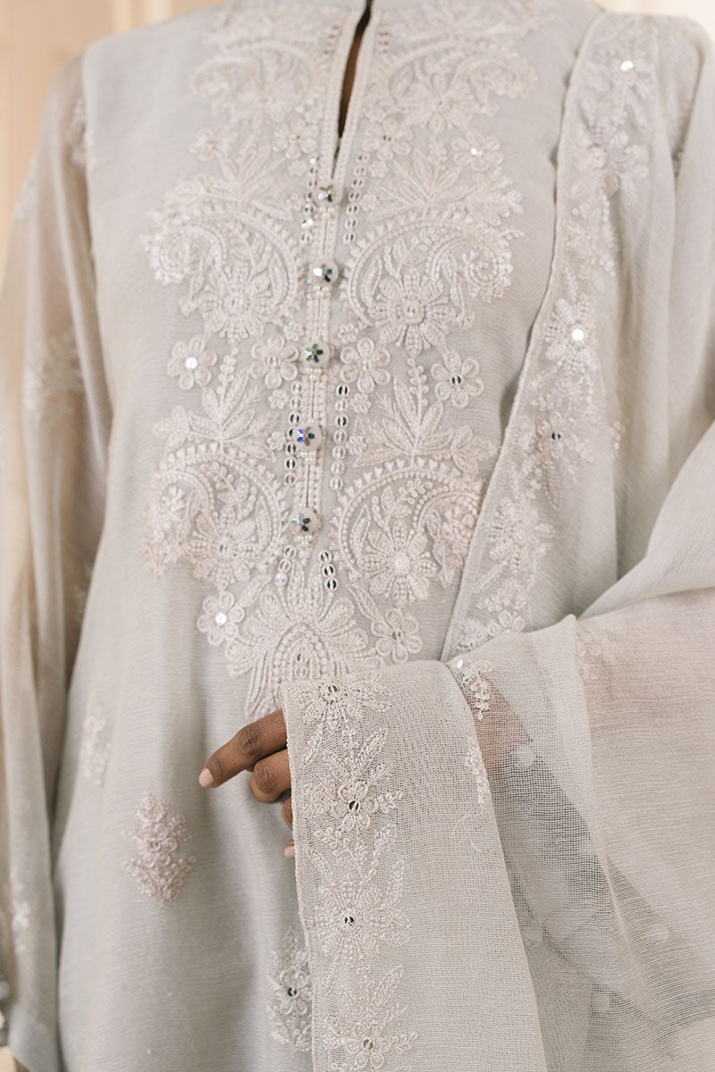Cross Stitch | Exclusive Pret | Lunette Glow-2PC (Shirt & Dupatta), image 2