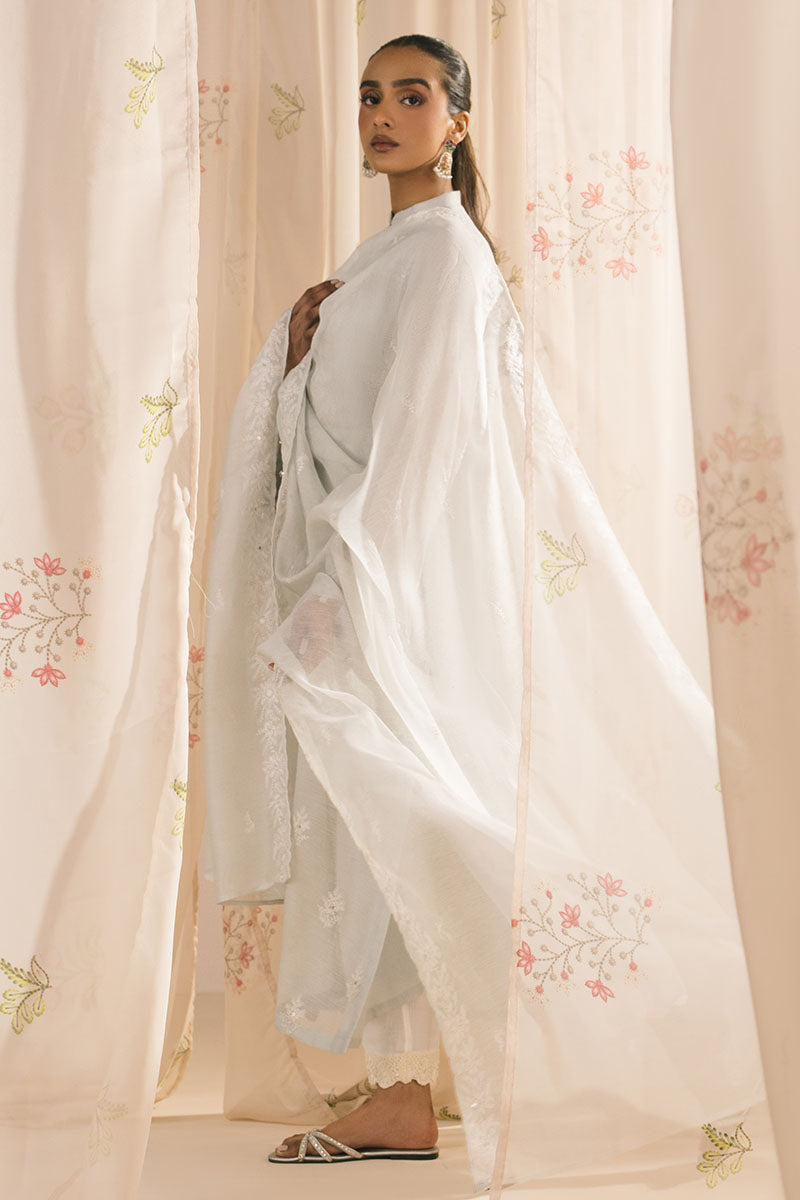 Cross Stitch | Exclusive Pret | Lunette Glow-2PC (Shirt & Dupatta)-4