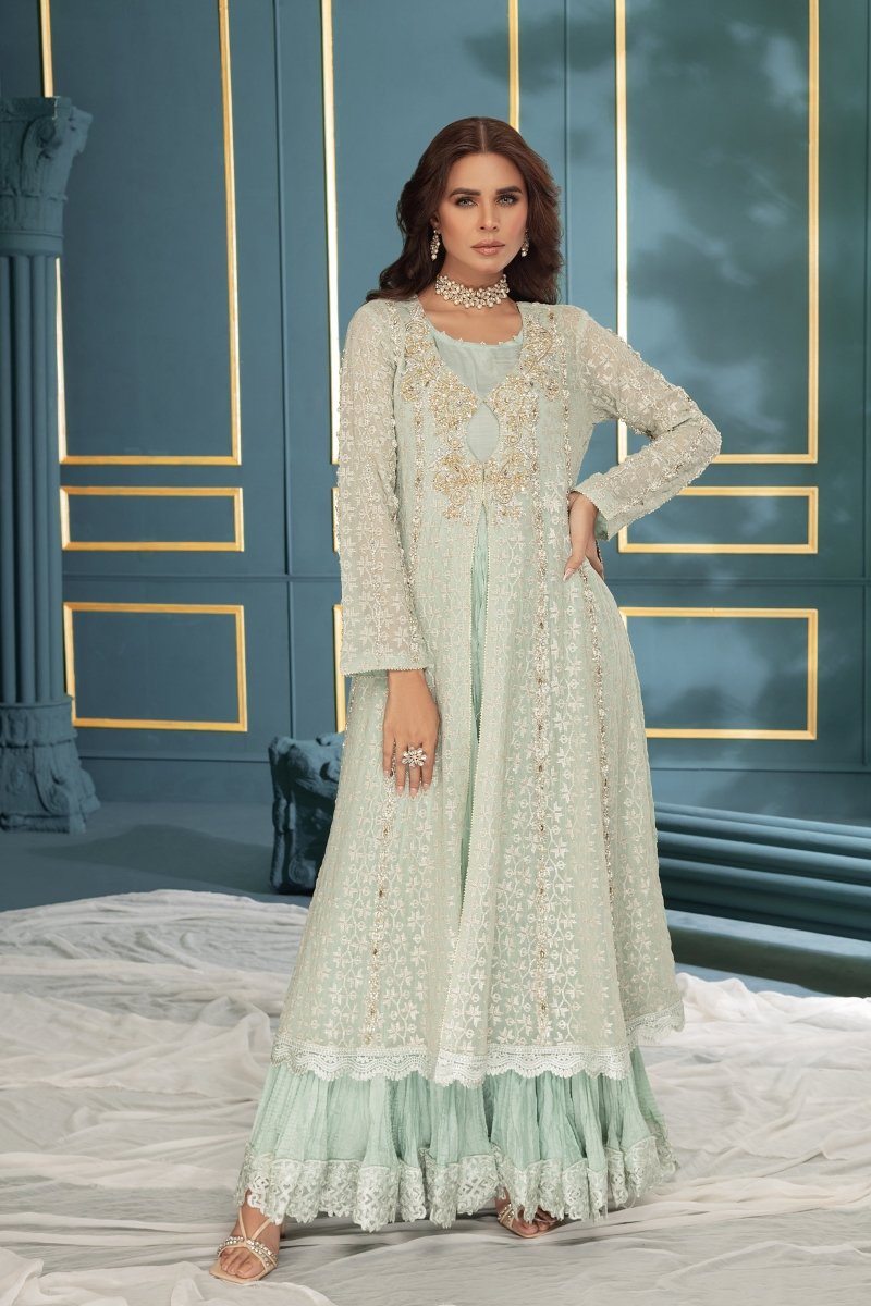 Panache | Pret | Enchanted Oasis -  Panache By Mona  - Original Designer Dress - House of Maryam