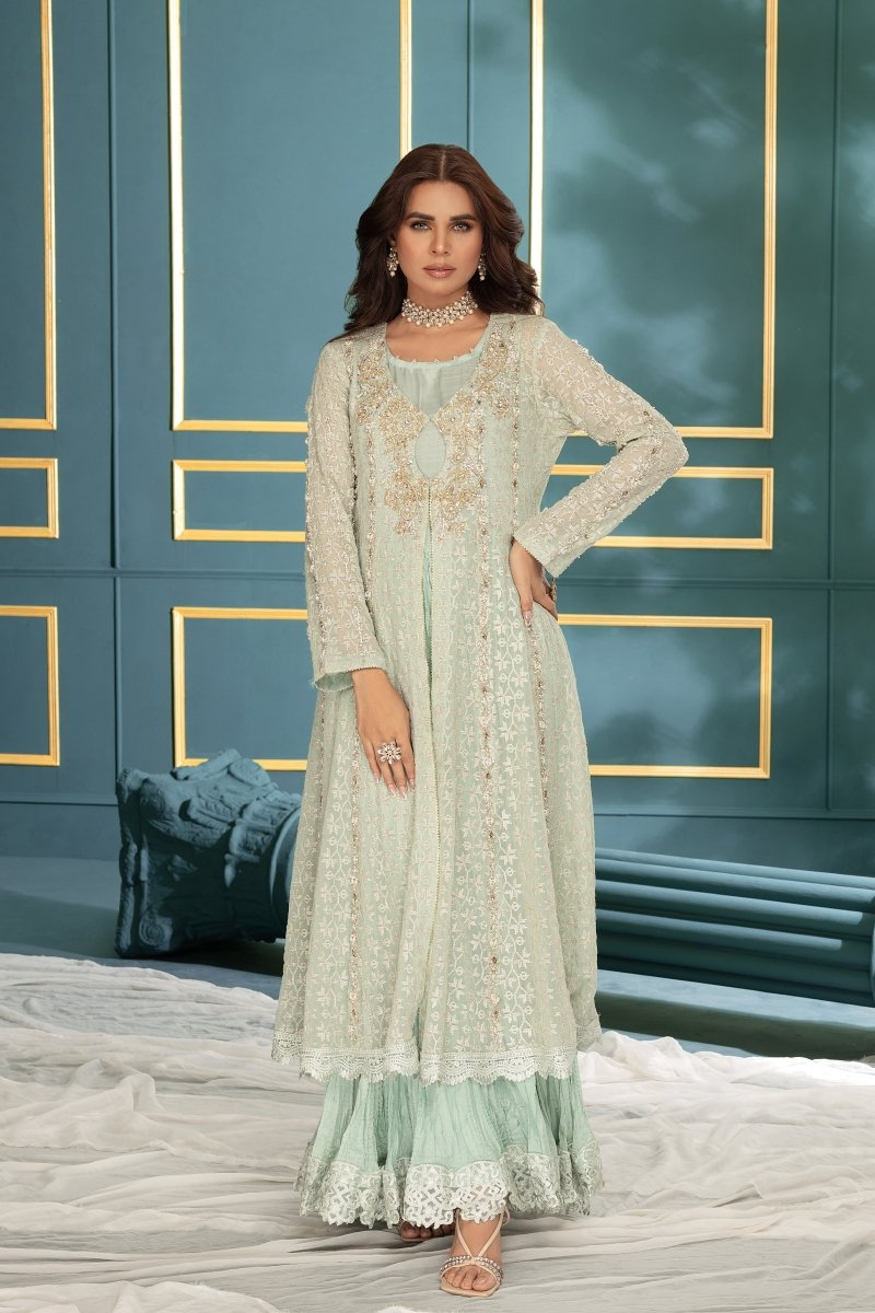 Panache | Pret | Enchanted Oasis -  Panache By Mona  - Original Designer Dress - House of Maryam