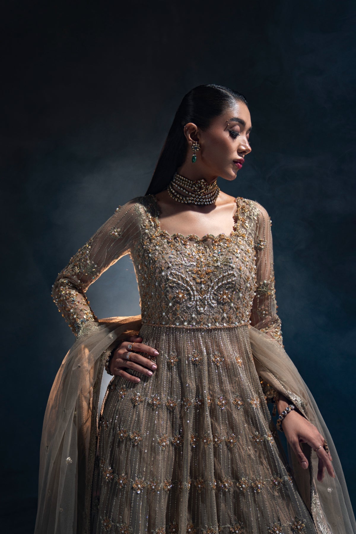 Enzo | Reve Dore | Aurora-Brand:Enzo-Type:Wedding-Nude - House of Maryam- Buy in UK, USA