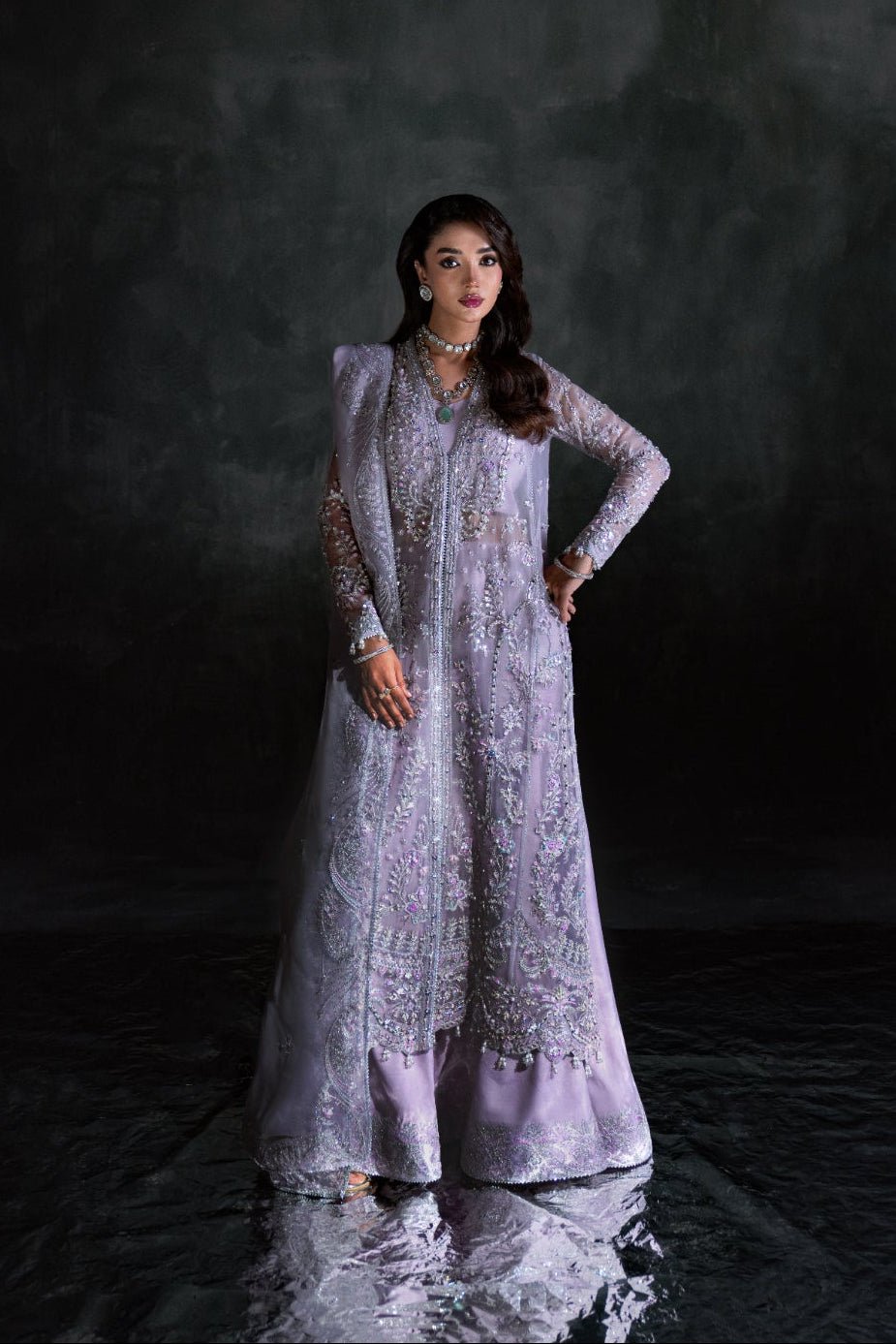 Enzo | Reve Dore | Eliane-Brand:Enzo-Type:Wedding-Lilac - House of Maryam- Buy in UK, USA
