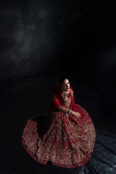 Enzo | Reve Dore | Eloura-Brand:Enzo-Type:Wedding-Red - House of Maryam- Buy in UK, USA