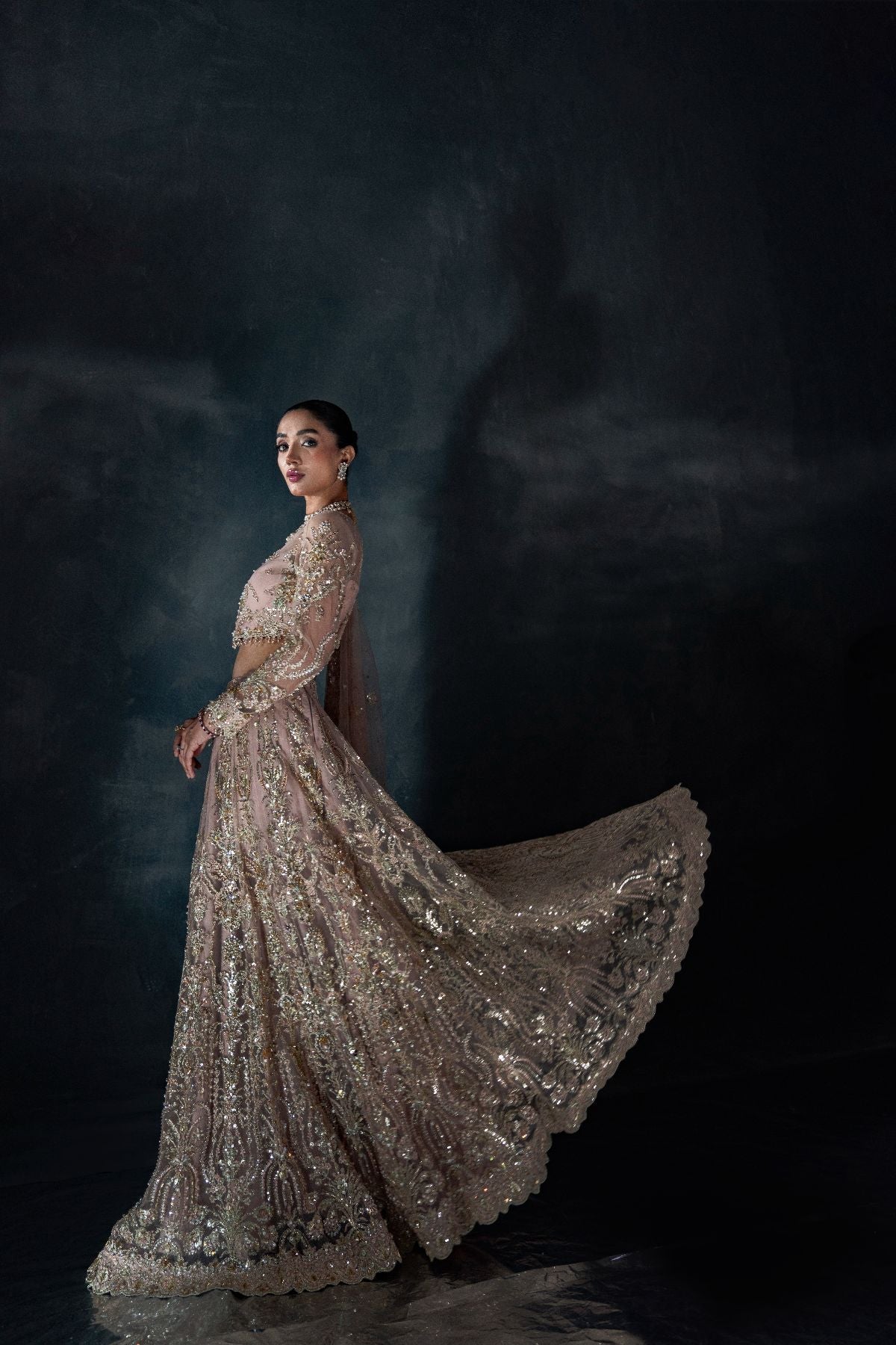 Enzo | Reve Dore | Maeve-Brand:Enzo-Type:Wedding-Peach - House of Maryam- Buy in UK, USA