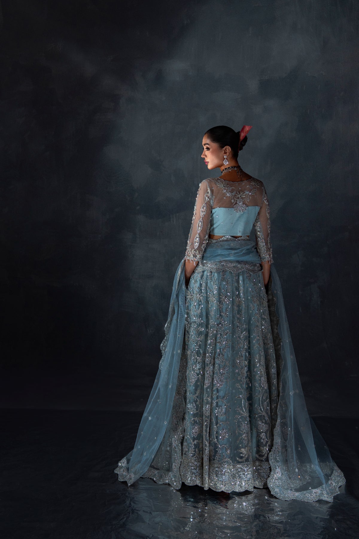 Enzo | Reve Dore | Syera-Brand:Enzo-Type:Wedding-Ice Blue - House of Maryam- Buy in UK, USA