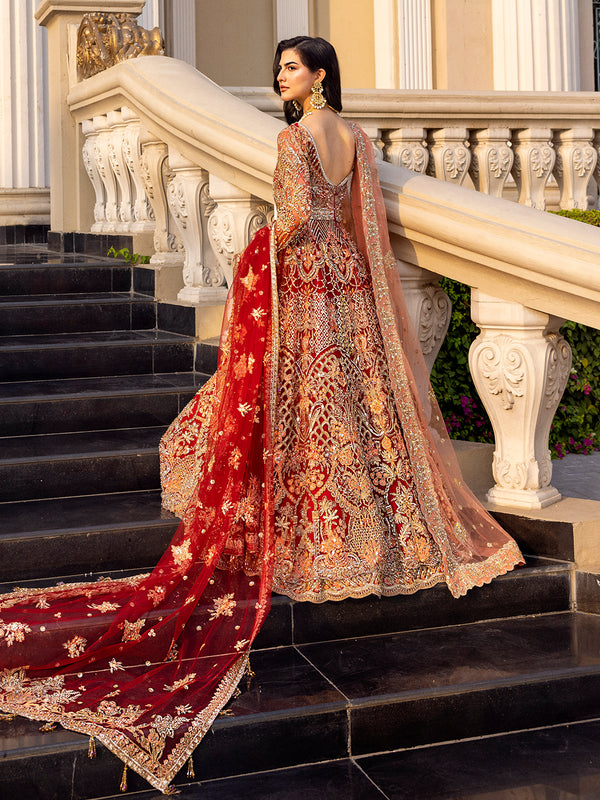 Epoque | Reverie Bridals | Cramoise by Designer Epoque - House of Maryam - Pakistani Designer Ethnic Wear in {{ shop.shopifyCountryName }}