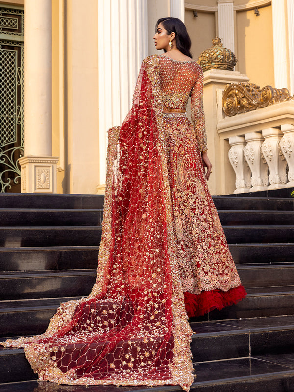 Epoque | Reverie Bridals | Ecarlate by Designer Epoque - House of Maryam - Pakistani Designer Ethnic Wear in {{ shop.shopifyCountryName }}