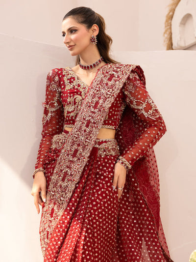 Epoque | Le Tresor Luxury Pret | AMBER -  Epoque Luxury - Original Designer Dress - House of Maryam