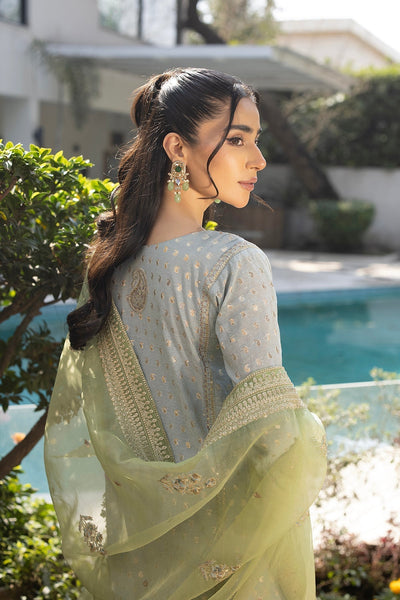 Erum Khan | Shahzeen Eid Collection | DOVE -  Erum Khan Formal - Original Designer Dress - House of Maryam