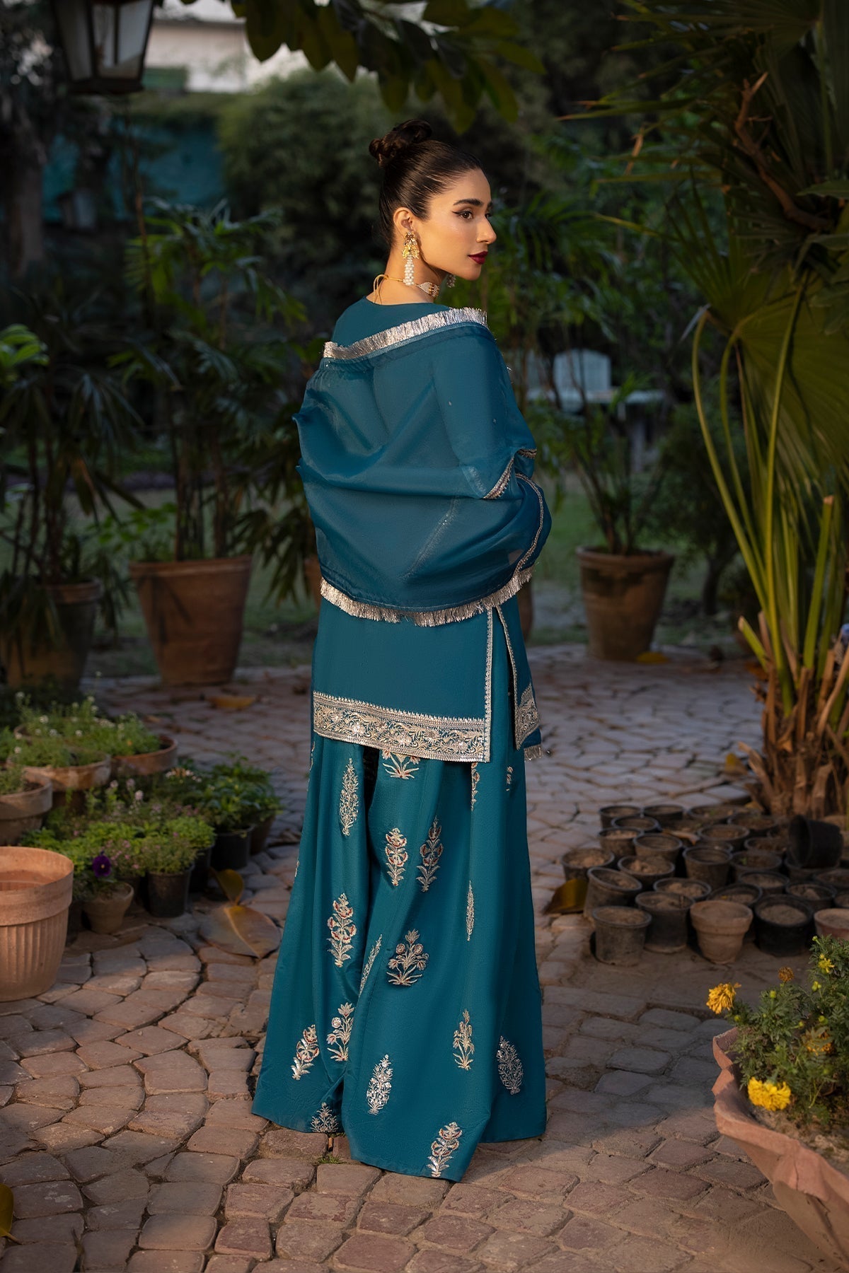 Erum Khan | Shahzeen Eid Collection | TWILIGHT -  Erum Khan Formal - Original Designer Dress - House of Maryam