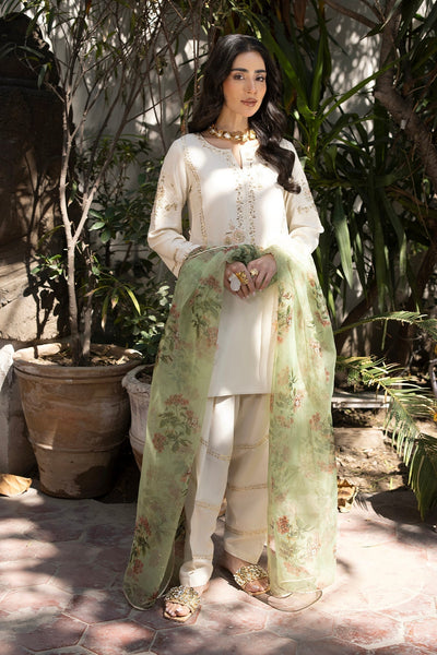 Erum Khan | Shahzeen Eid Collection | SWAN -  Erum Khan Formal - Original Designer Dress - House of Maryam