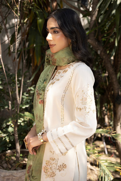 Erum Khan | Shahzeen Eid Collection | SWAN -  Erum Khan Formal - Original Designer Dress - House of Maryam