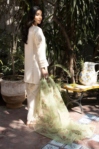 Erum Khan | Shahzeen Eid Collection | SWAN -  Erum Khan Formal - Original Designer Dress - House of Maryam
