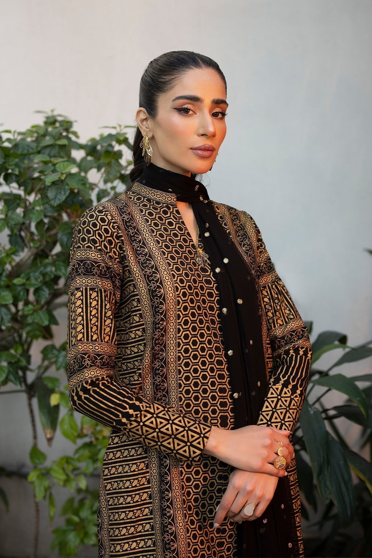 Erum Khan | Shahzeen Eid Collection | SUNSET -  Erum Khan Formal -  House of Maryam