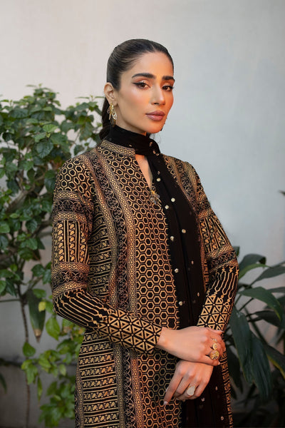 Erum Khan | Shahzeen Eid Collection | SUNSET -  Erum Khan Formal - Original Designer Dress - House of Maryam