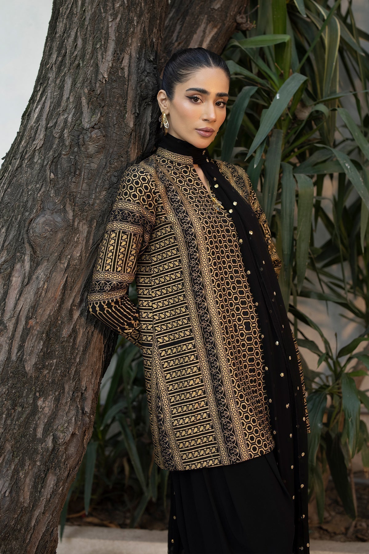Erum Khan | Shahzeen Eid Collection | SUNSET -  Erum Khan Formal - Original Designer Dress - House of Maryam