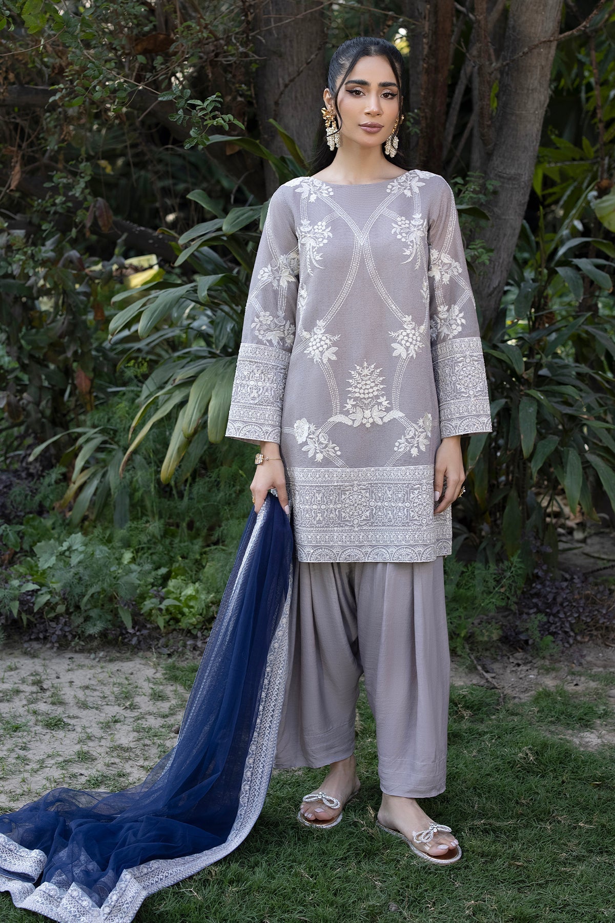 Erum Khan | Shahzeen Eid Collection | KIWI -  Erum Khan Formal - Original Designer Dress - House of Maryam