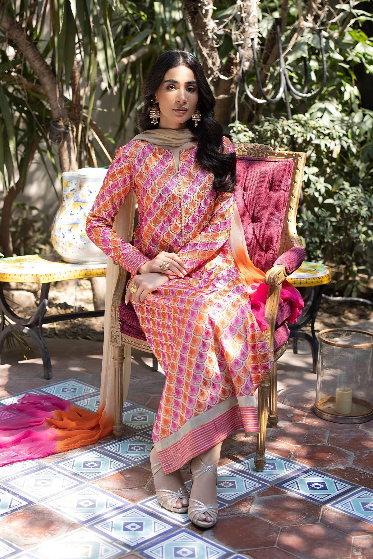 Erum Khan | Shahzeen Eid Collection | BLOSSOM -  Erum Khan Formal - Original Designer Dress - House of Maryam
