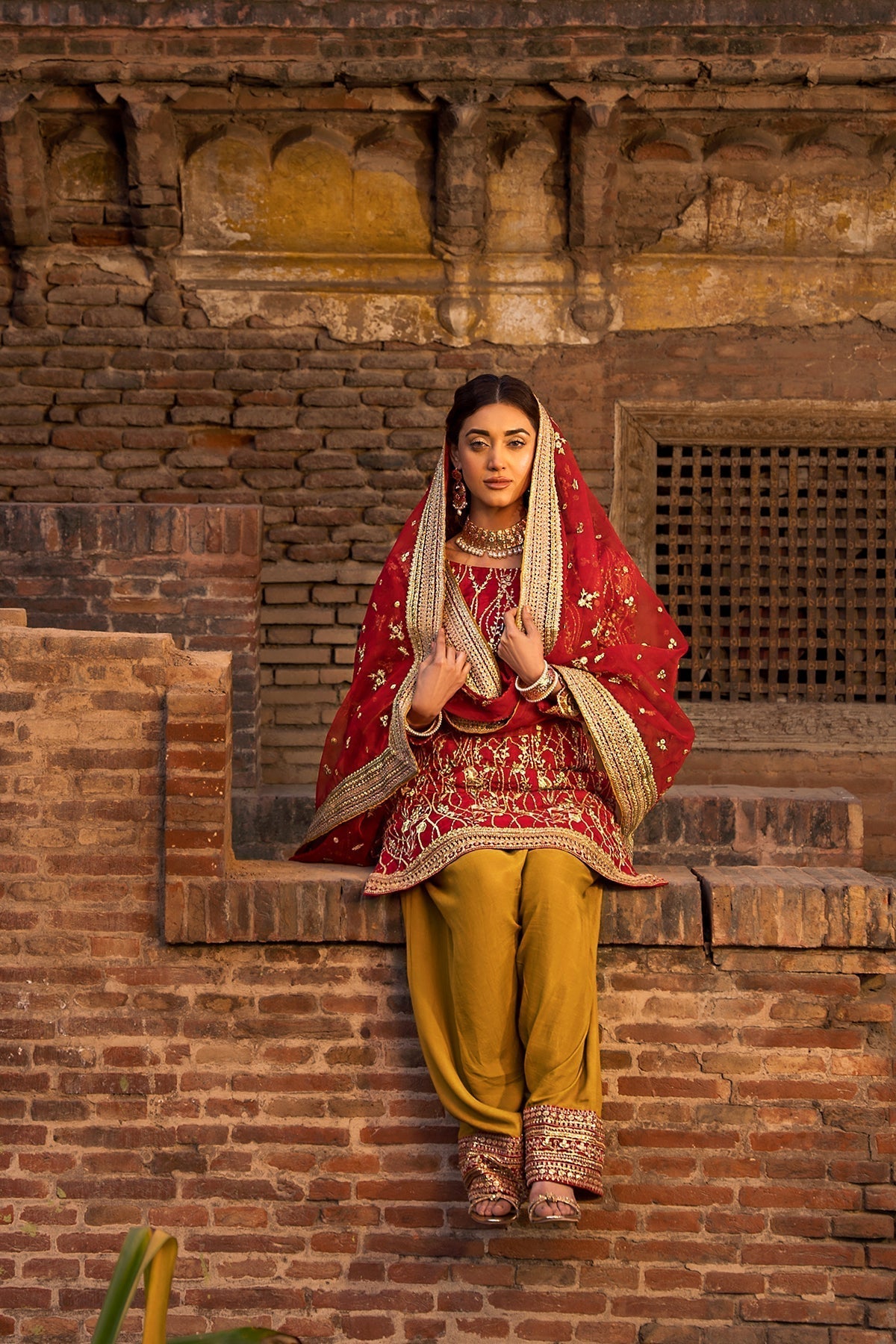 Erum Khan | Shezadian Luxe Formals | CHAND BAI -  Erum Khan Formal - Original Designer Dress - House of Maryam