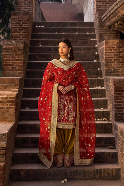 Erum Khan | Shezadian Luxe Formals | CHAND BAI -  Erum Khan Formal - Original Designer Dress - House of Maryam