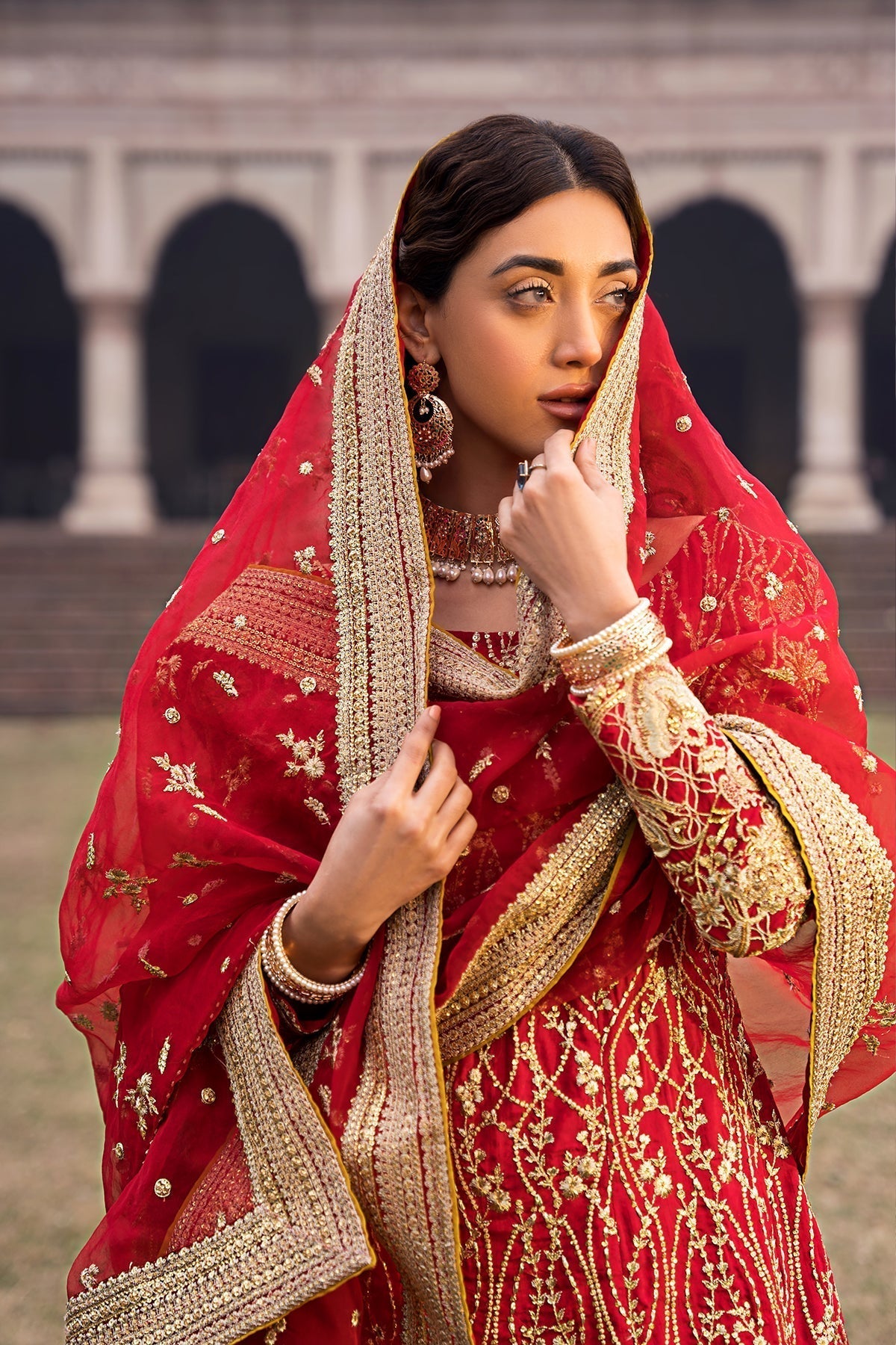 Erum Khan | Shezadian Luxe Formals | CHAND BAI -  Erum Khan Formal - Original Designer Dress - House of Maryam