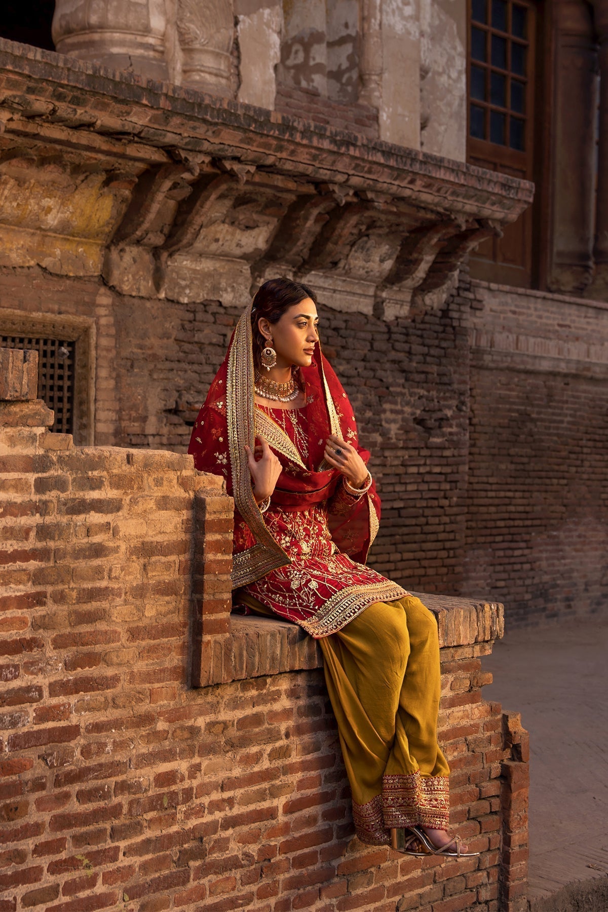 Erum Khan | Shezadian Luxe Formals | CHAND BAI -  Erum Khan Formal - Original Designer Dress - House of Maryam
